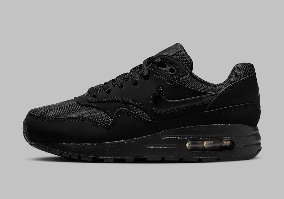 Nike Air Max 1 Ps Triple Black Dz3307 001 8