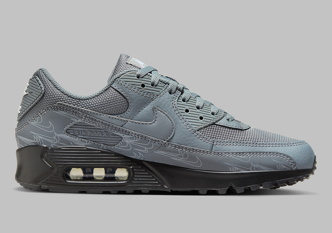 Nike Air Max 90 Grey Reflective Dz4504 002 7