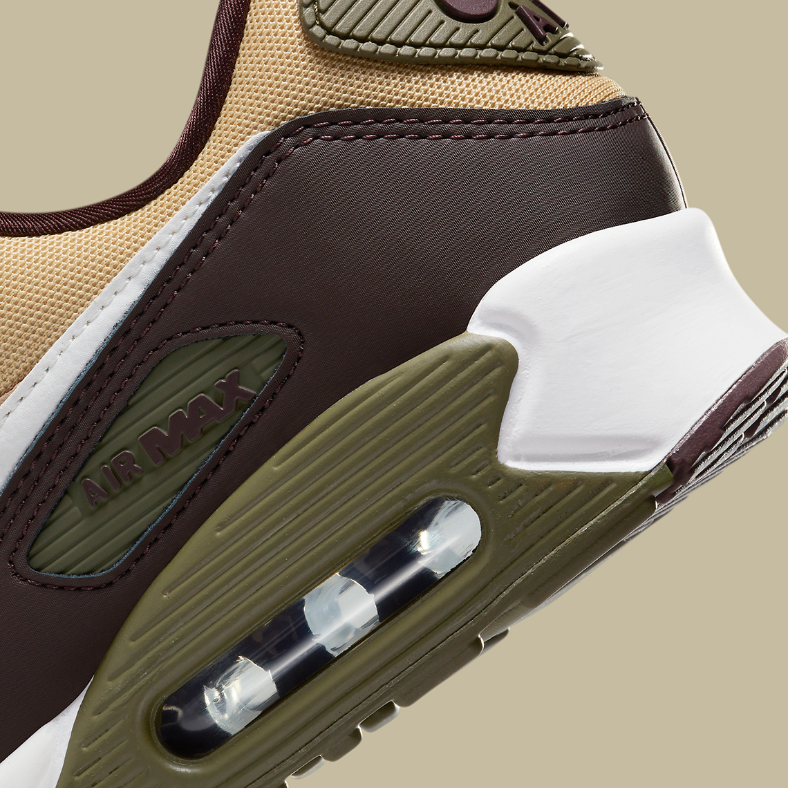 Nike Air Max 90 Tan Brown Olive Fb9658 200 8