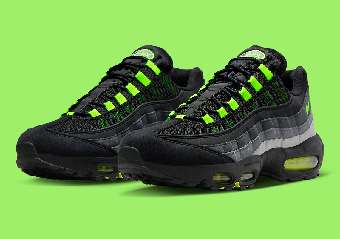 Nike Air Max 95 Black Grey Neon Fv4710 001 8