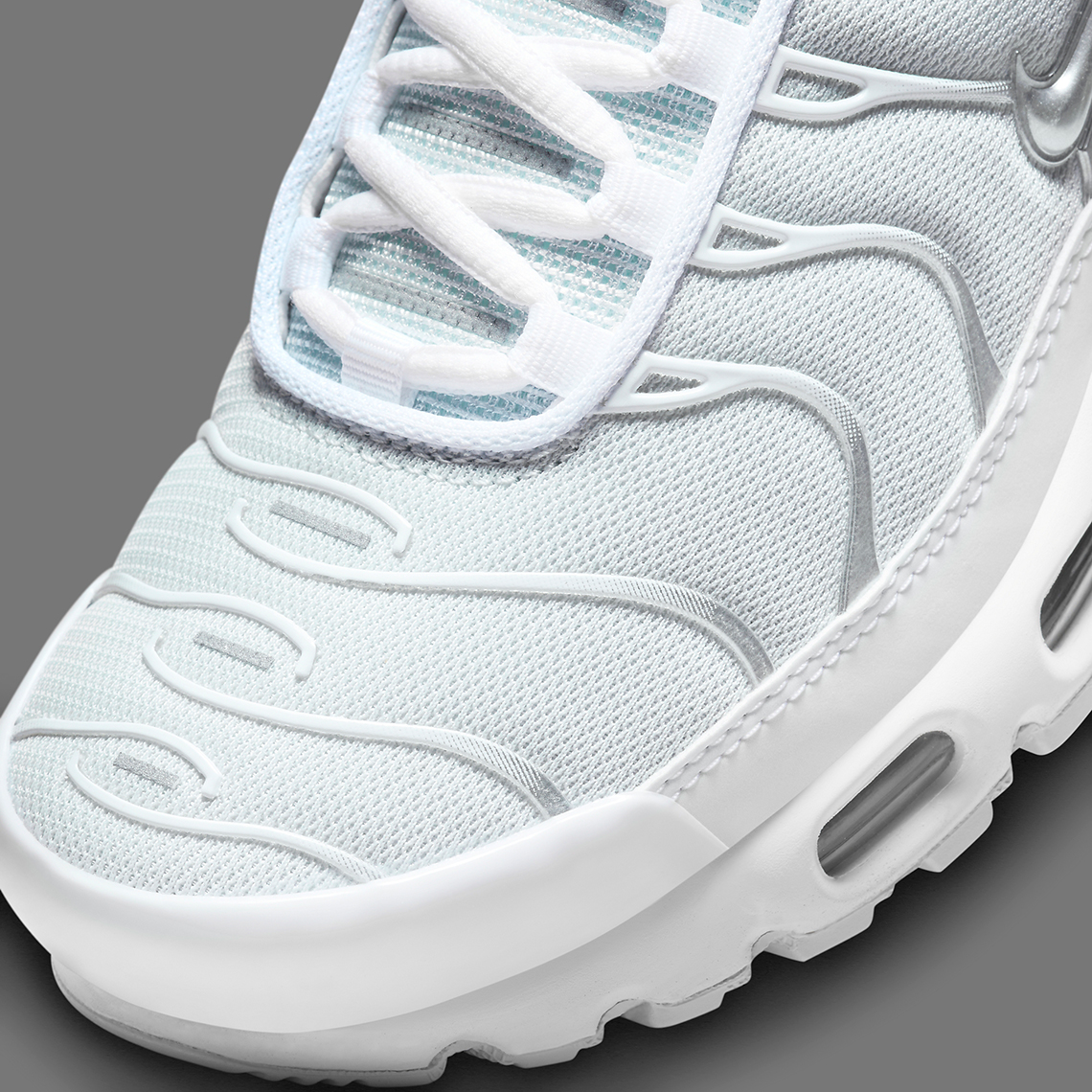 Nike Air Max Plus White Metallic Silver Fv0952 100 7