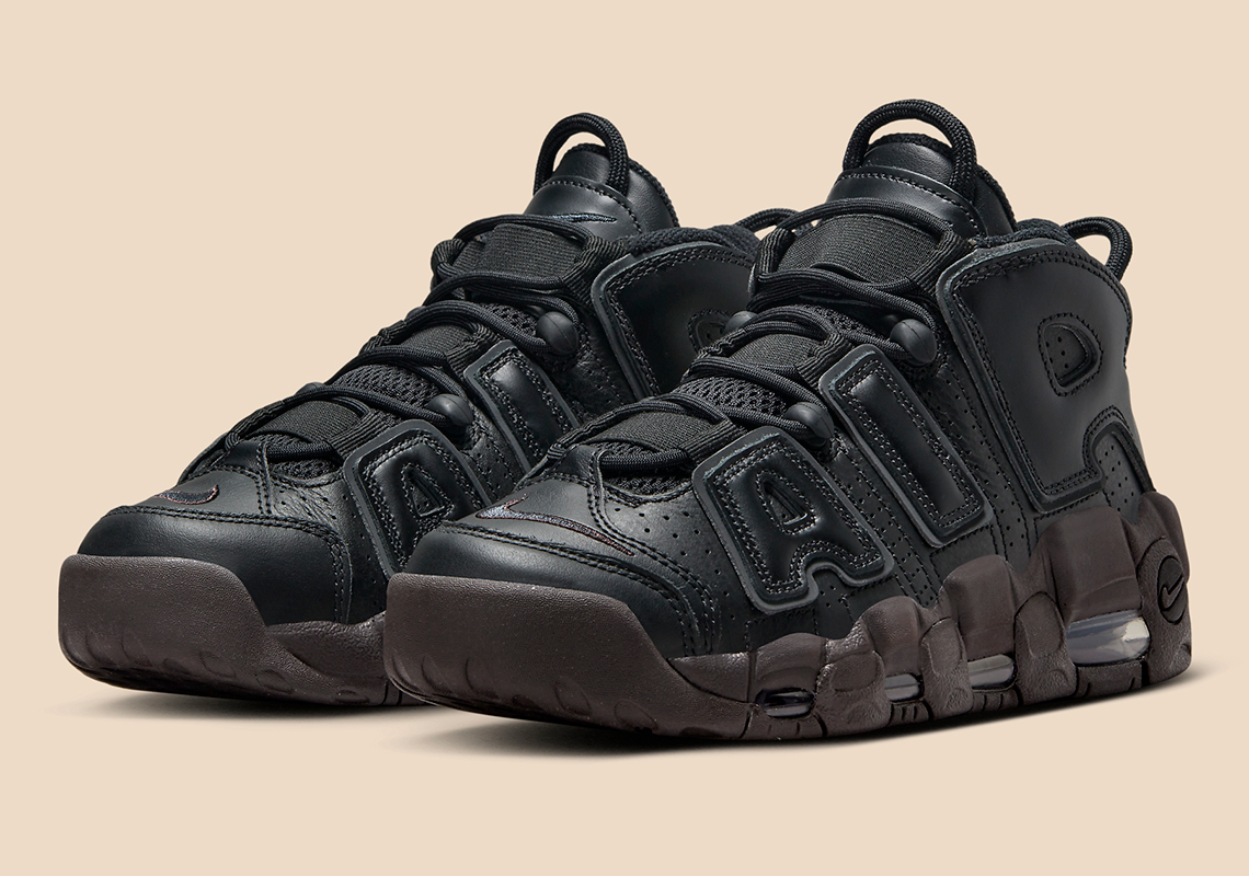 The Nike Air More Uptempo Steps On Mud