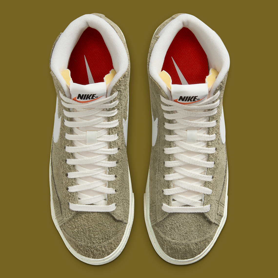 Nike Blazer Mid 77 Olive Suede Dv7006 201 1