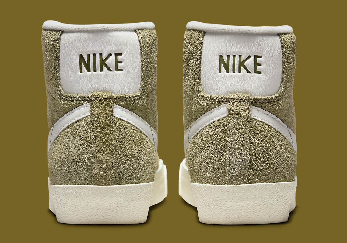 Nike Blazer Mid 77 Olive Suede Dv7006 201 6