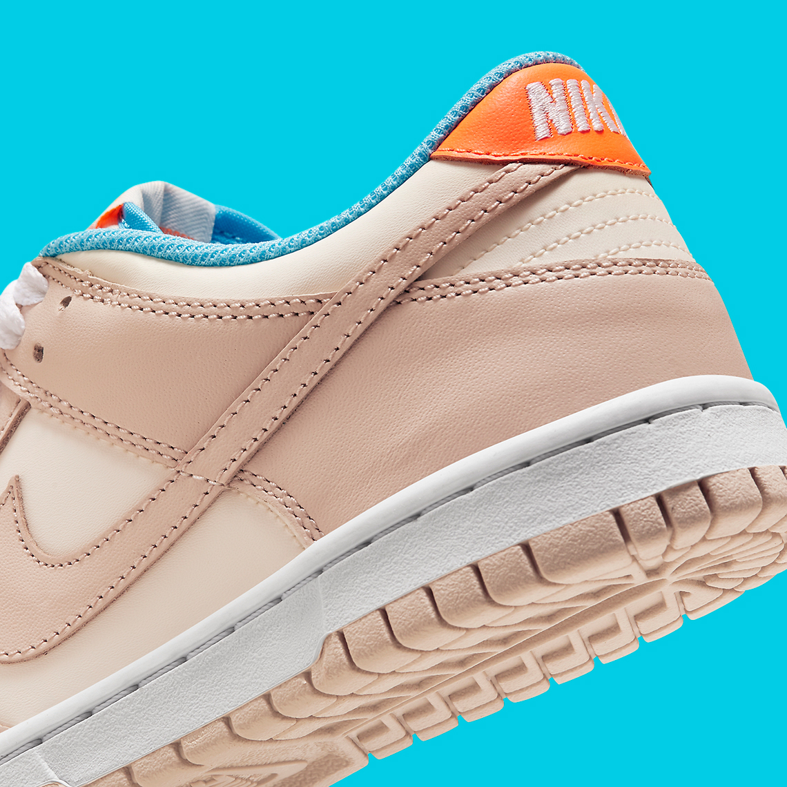 Nike Dunk Low Bg Tan Blue Orange Fq6864 111 1