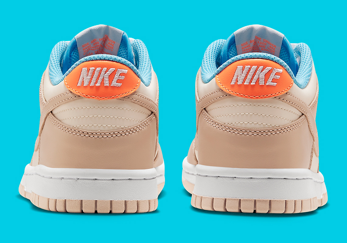 Nike Dunk Low Bg Tan Blue Orange Fq6864 111 8