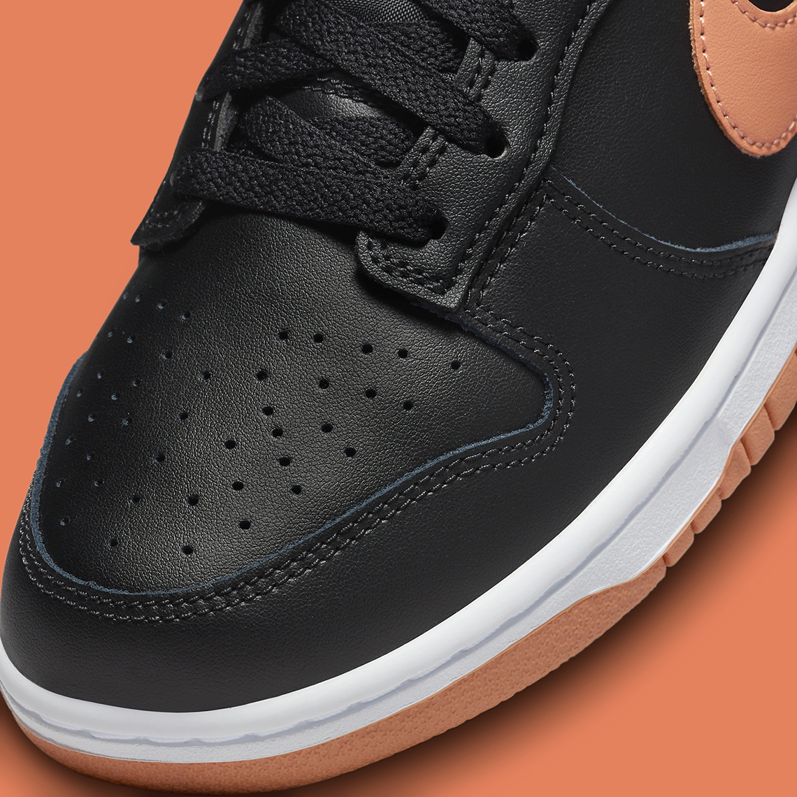 Nike Dunk Low Black Amber Brown Dv0831 004 1