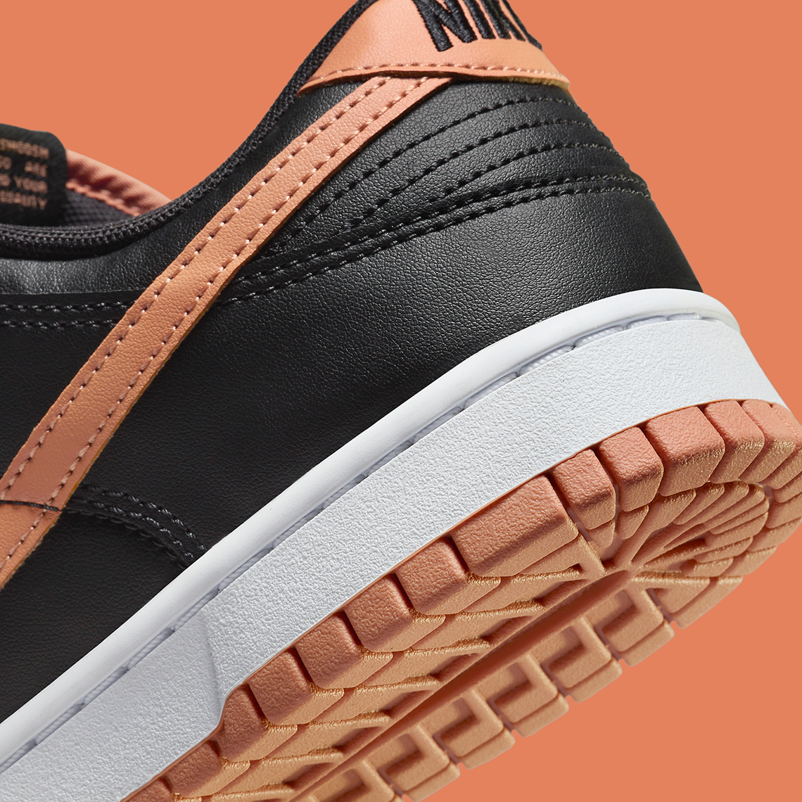 Nike Dunk Low Black Amber Brown Dv0831 004 4