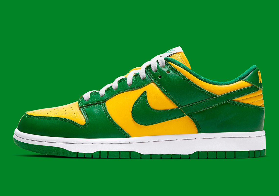 Nike Dunk Low Brazil Cu1727 700 2024 Release Info 1