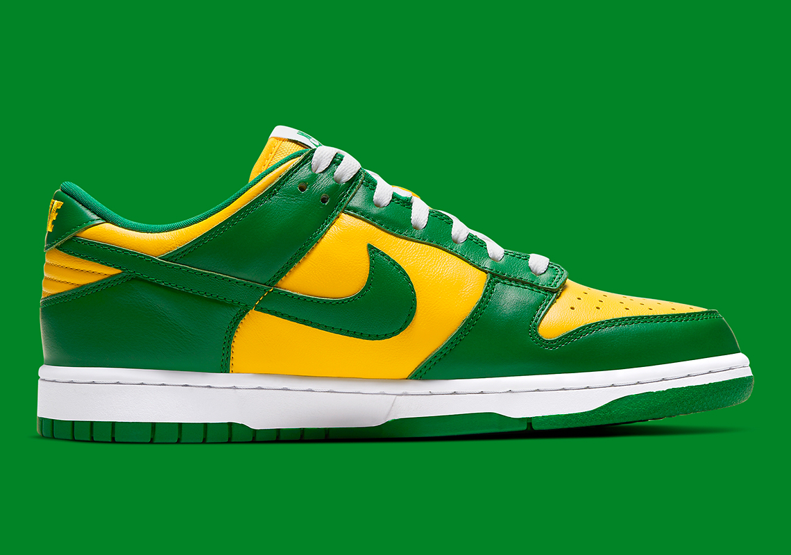 Nike Dunk Low Brazil Cu1727 700 2024 Release Info 7