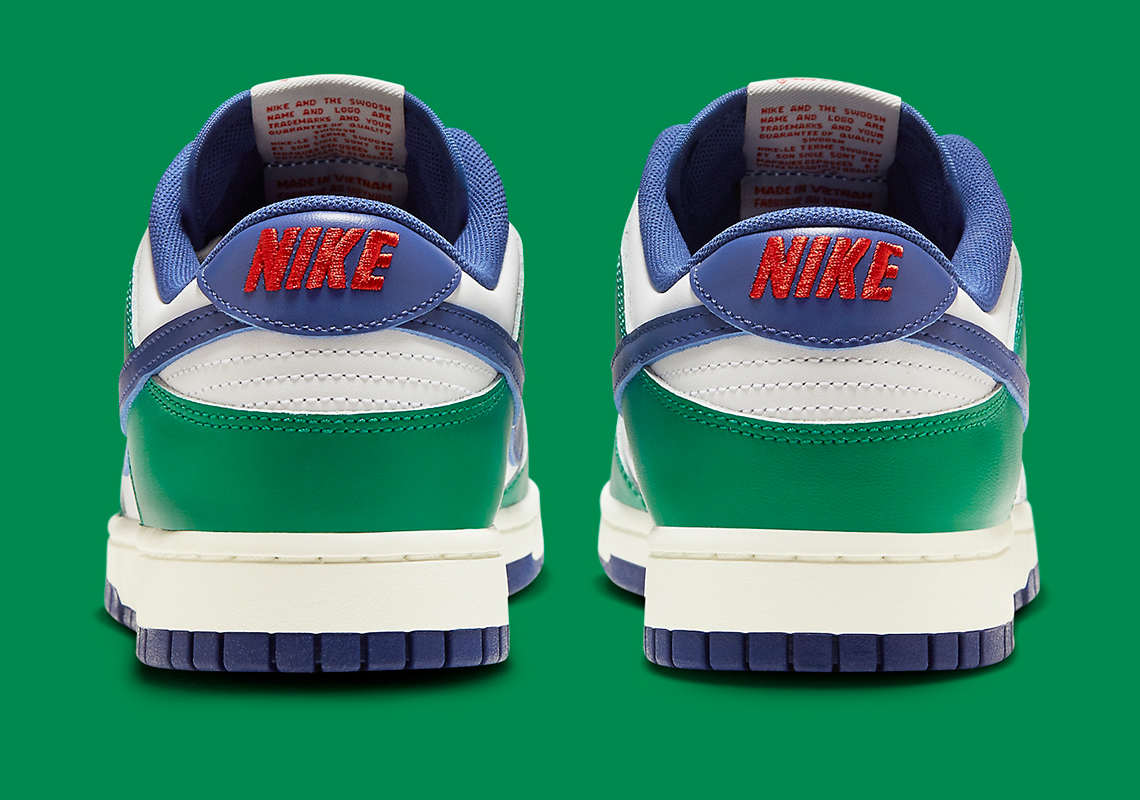 Nike Dunk Low Gorge Green Deep Royal 7