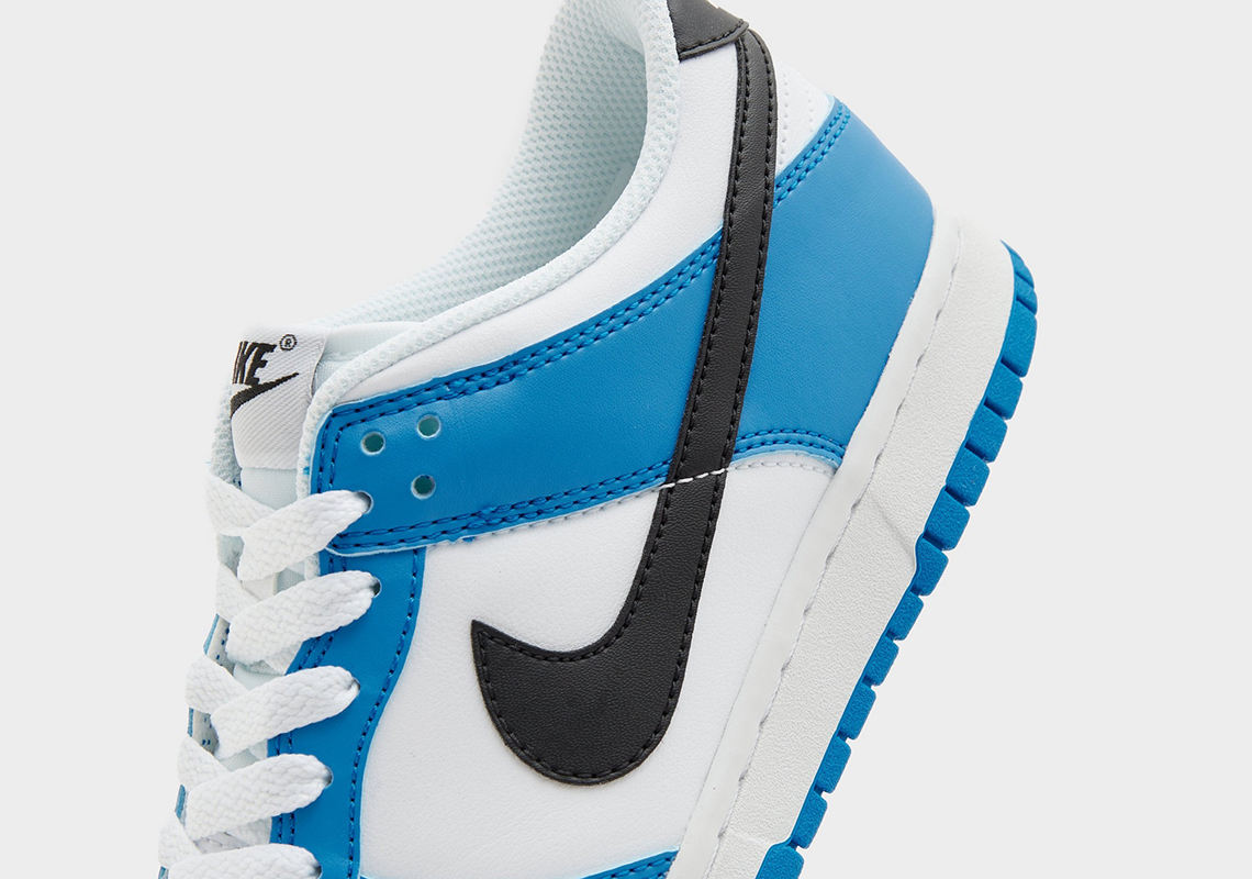 Nike Dunk Low Gs Photo Blue Black White 2