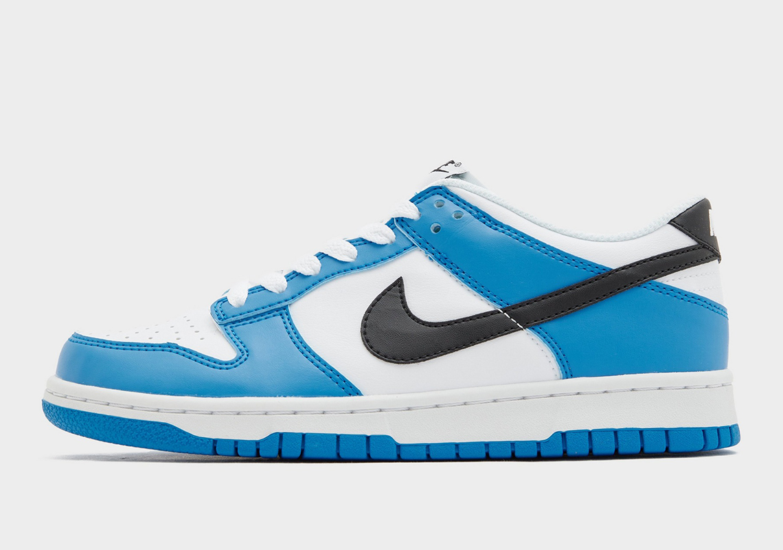 Nike Dunk Low Gs Photo Blue Black White 3