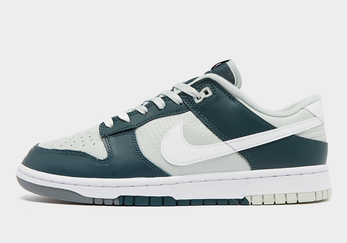 Nike Dunk Low Remix Split Spruce Seafoam Release Date 6