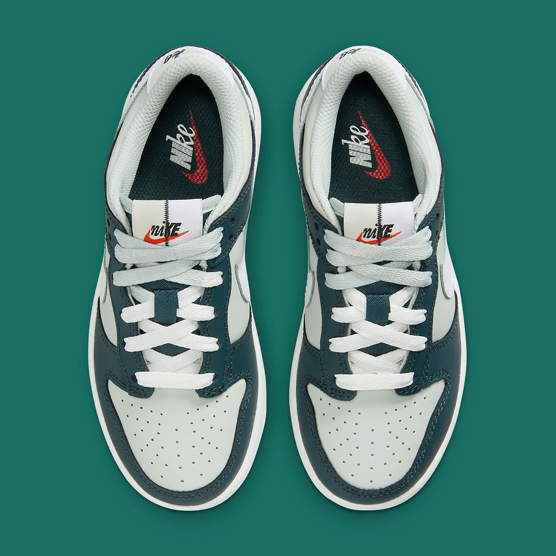 Nike Dunk Low Remix Split Sprurce Fb9108 300 6