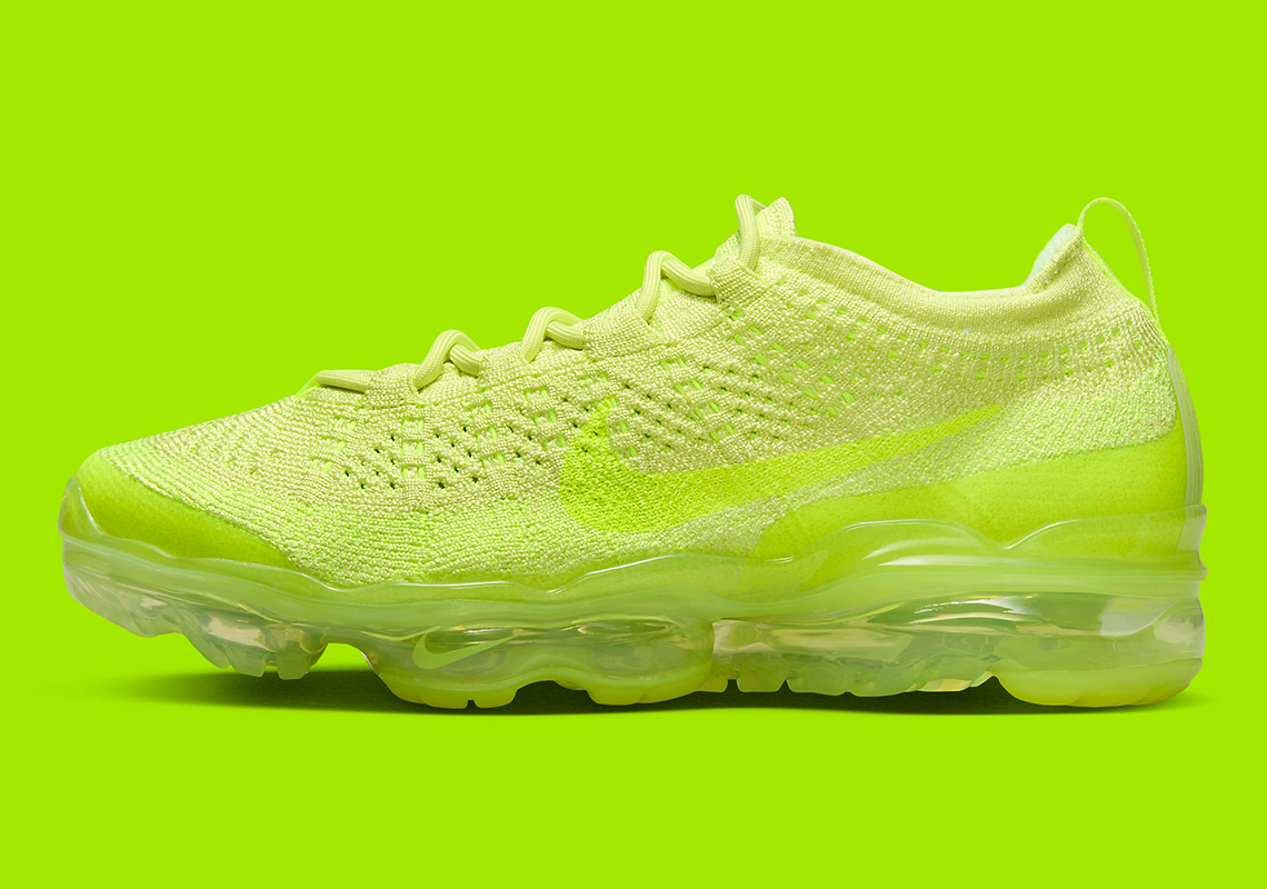 Nike Vapormax 2023 Flyknit Light Lemon Twist Barely Volt Dv6840 700 4