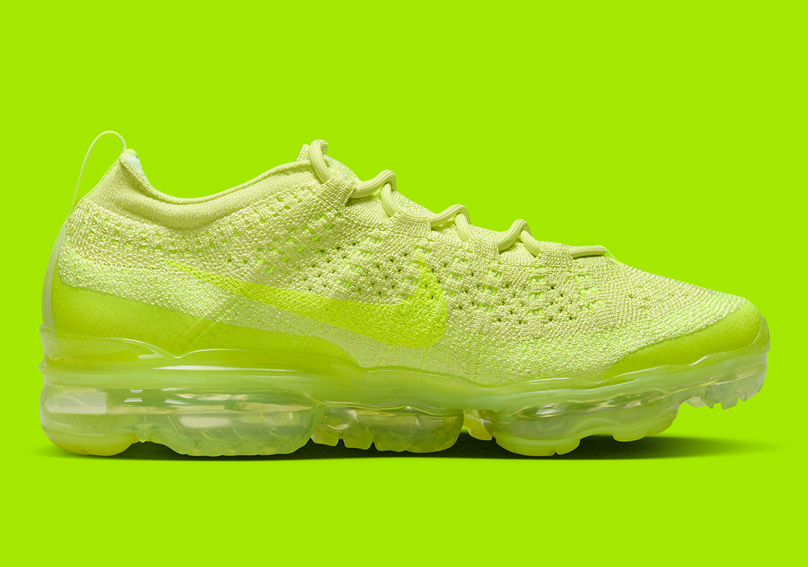 Nike Vapormax 2023 Flyknit Light Lemon Twist Barely Volt Dv6840 700 8