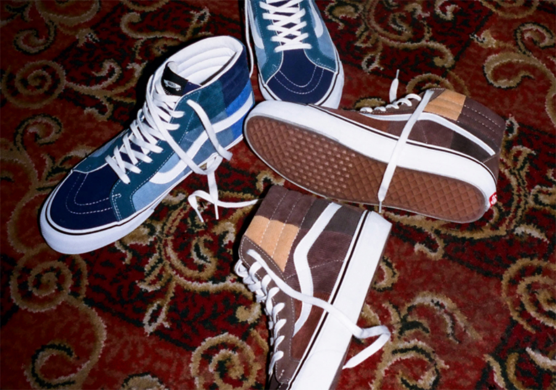 The Noah x Vans Vault Sk8-Hi “Corduroy Patchwork” Is Currently Available