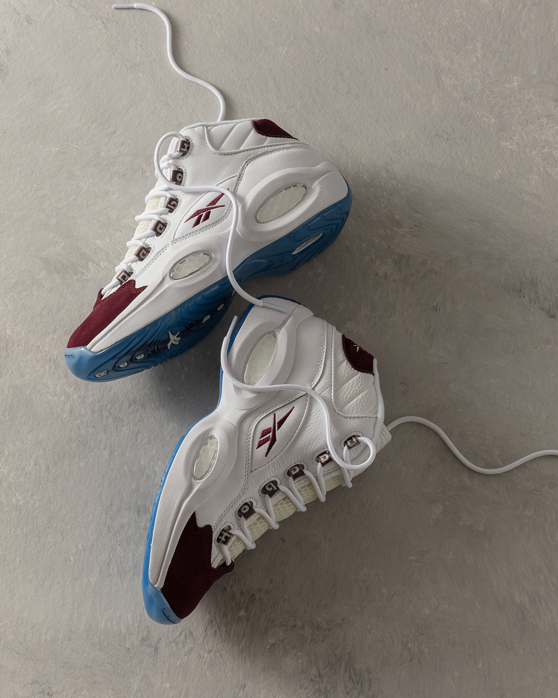 Packer Reebok Question Mid Burgundy Suede Release Date 6