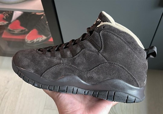 SoleFly Teases An Air Jordan 10 “Chocolate” Collaboration