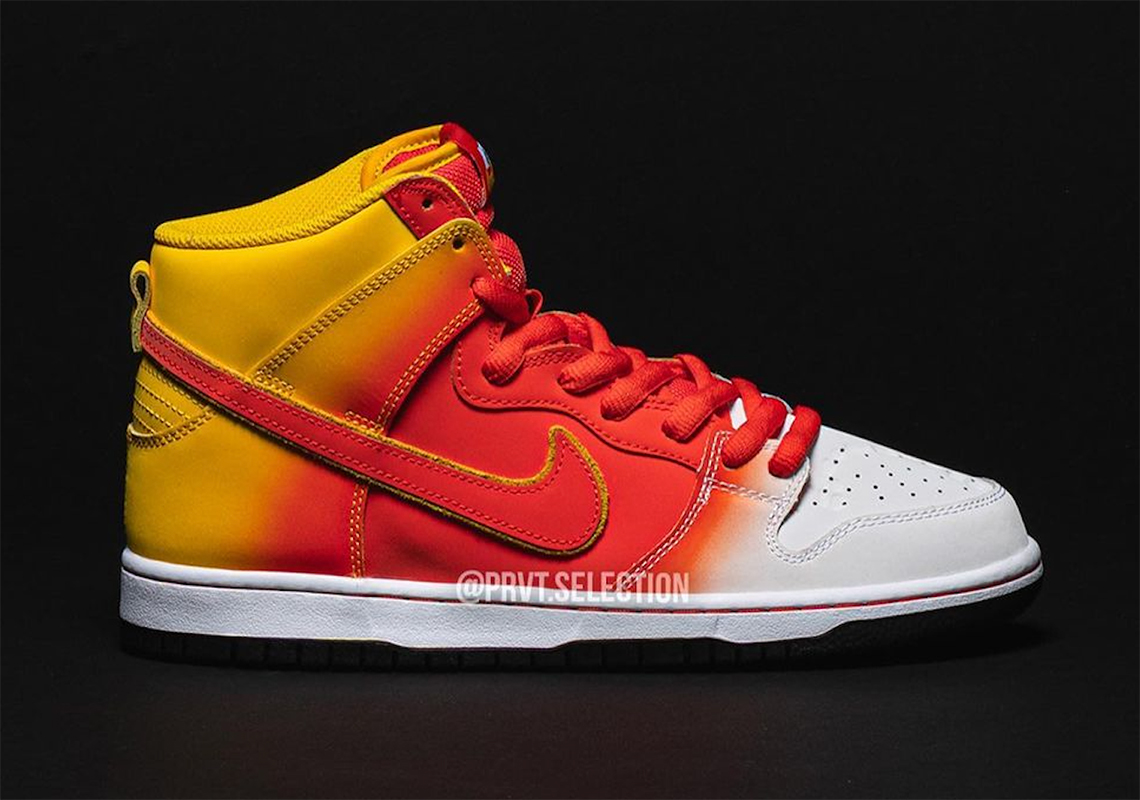 Sweet Tooth Nike Sb Dunk High Candy Corn Halloween 8