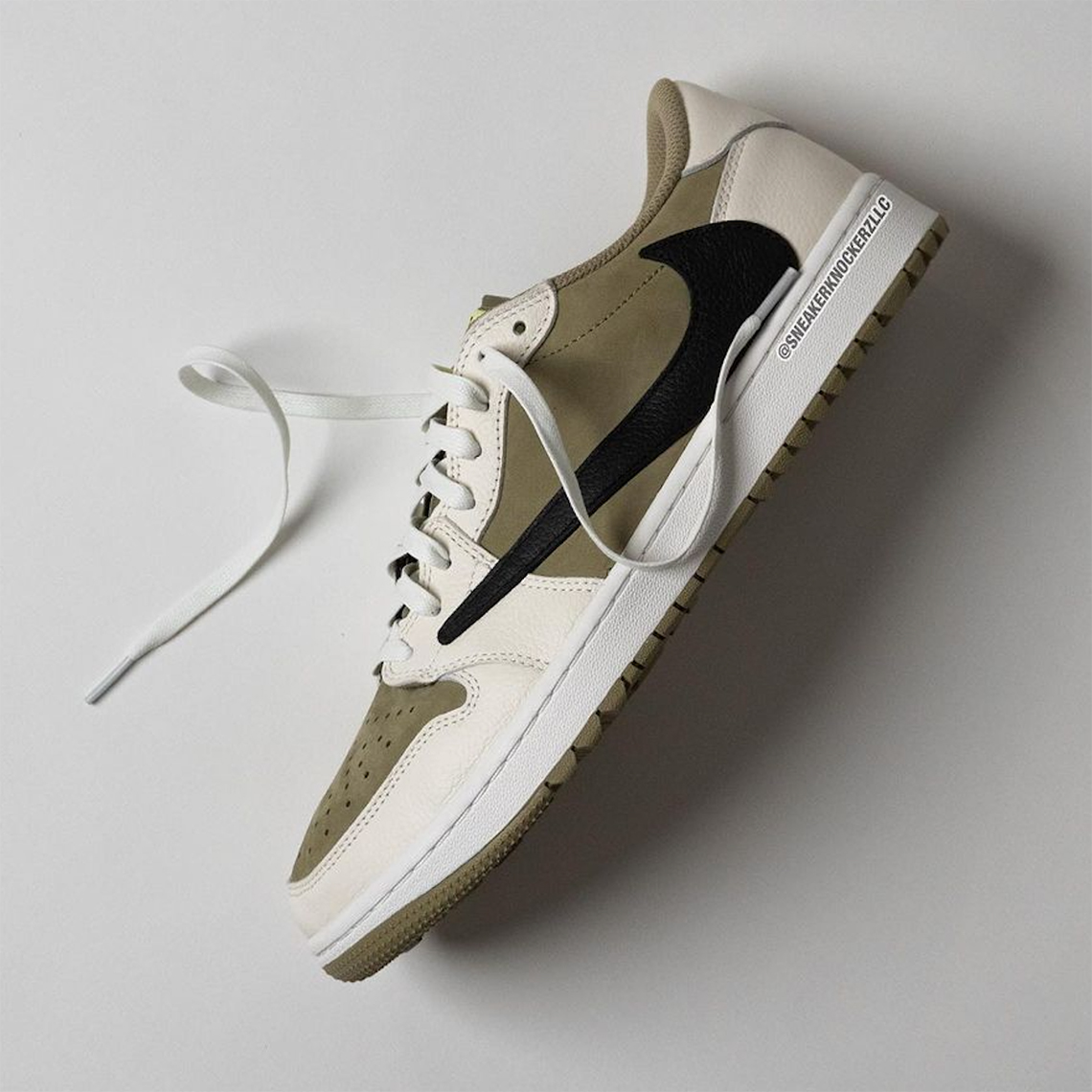 Travis Scott Air Jordan 1 Low Golf Olive Fz3124 200 10