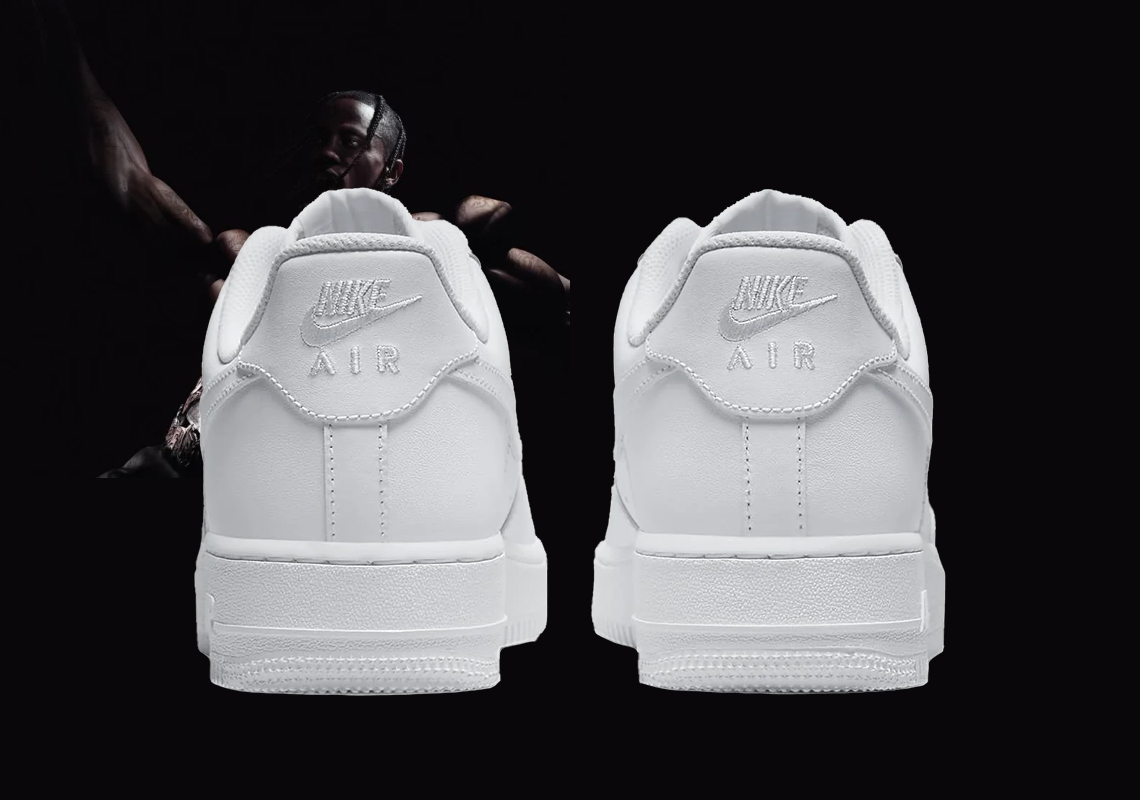 Travis Scott Nike Air Force 1 Utopia White 2