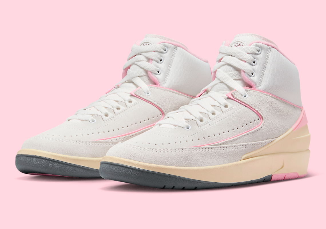 Official Images Of The Women's Air Jordan 2 "Soft Pink"