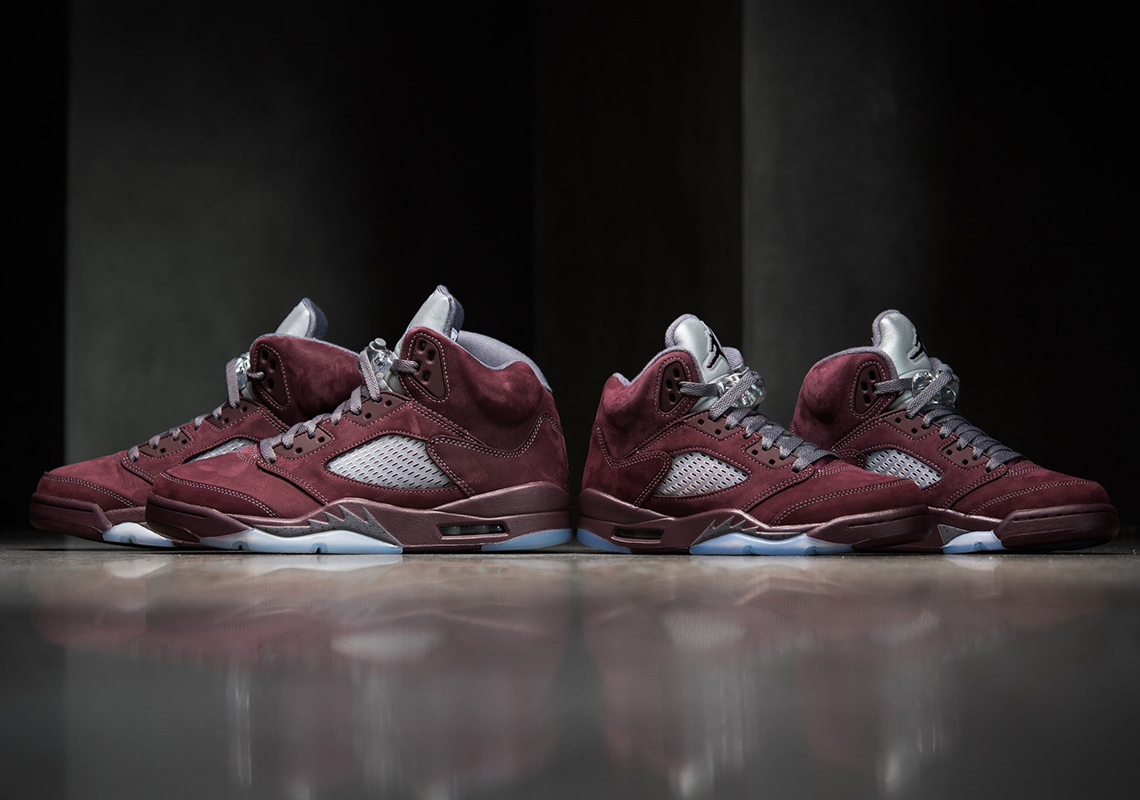 Air Jordan 5 Burgundy Release Reminder 1