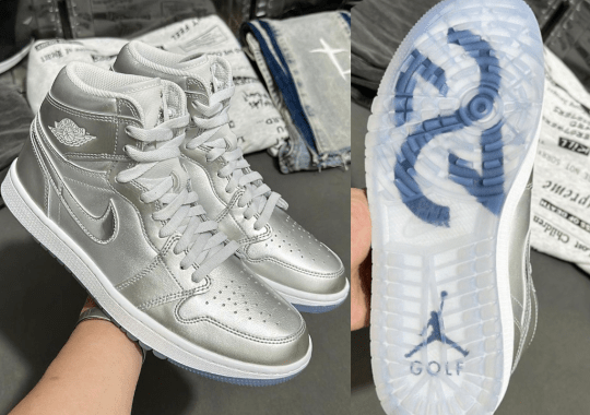 The Next Air Jordan Golf Retros Are Covered In “Metallic Silver”