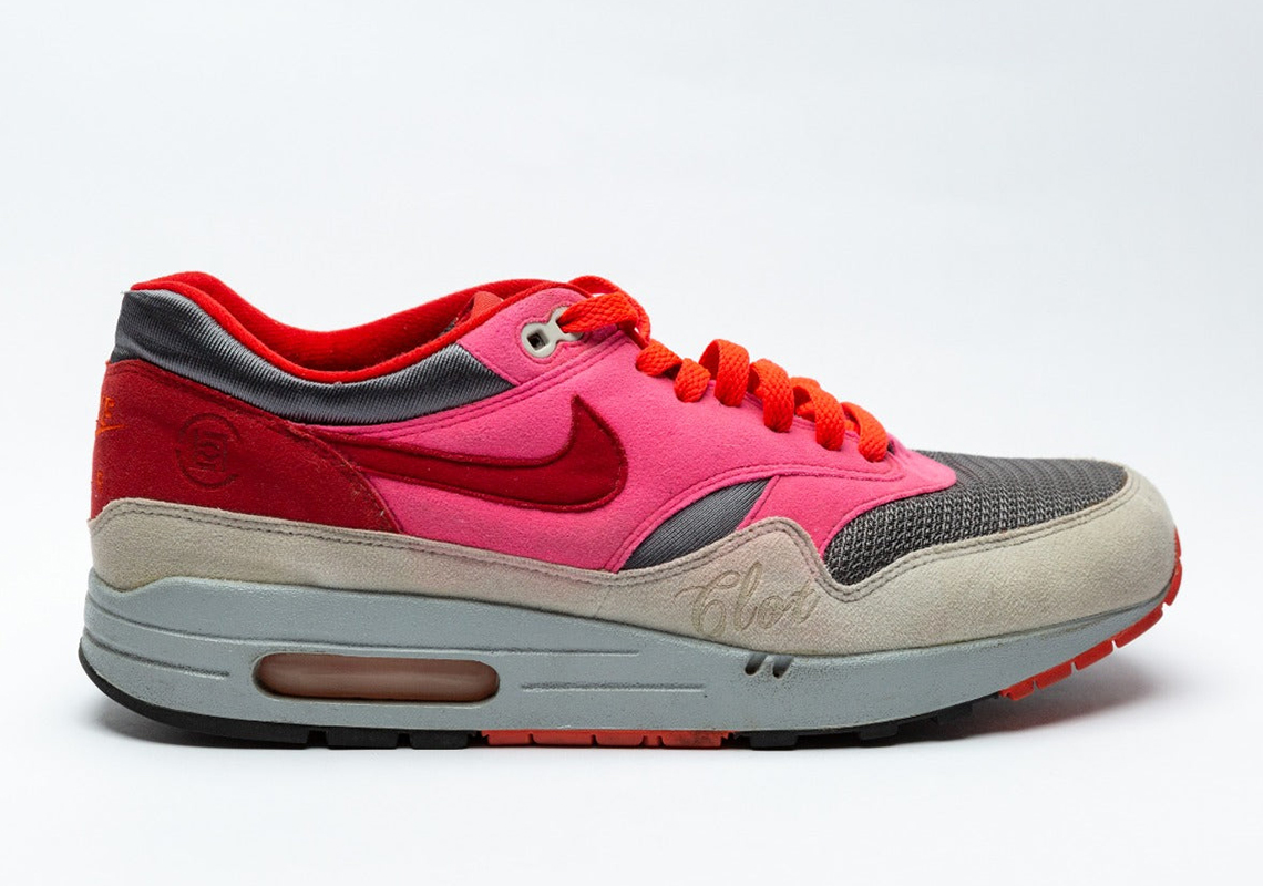 Clot Nike Air Max 1 Solar Red Ff