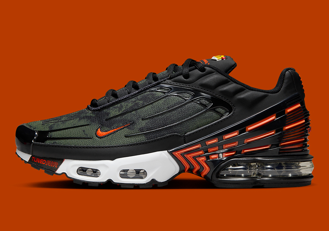 The Nike Air Max Plus 3 Dresses Up In A Militaristic Colorway