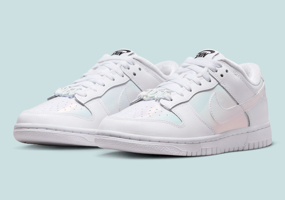 Nike’s Latest “Just Do It” Collection Includes A Clean Dunk Low WIth Iridescent Panels