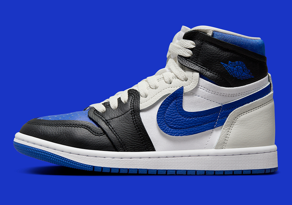 The Women's Air Jordan 1 High MM Takes On A "Royal Toe" Ensemble