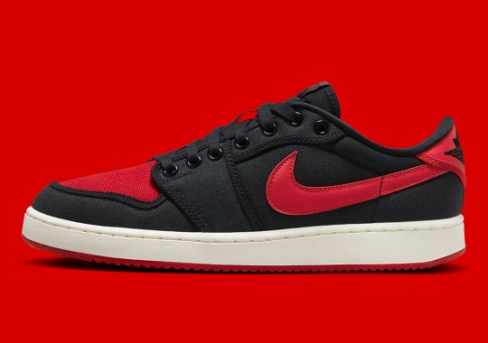 Official Images Of The Air Jordan 1 KO Low “Bred”