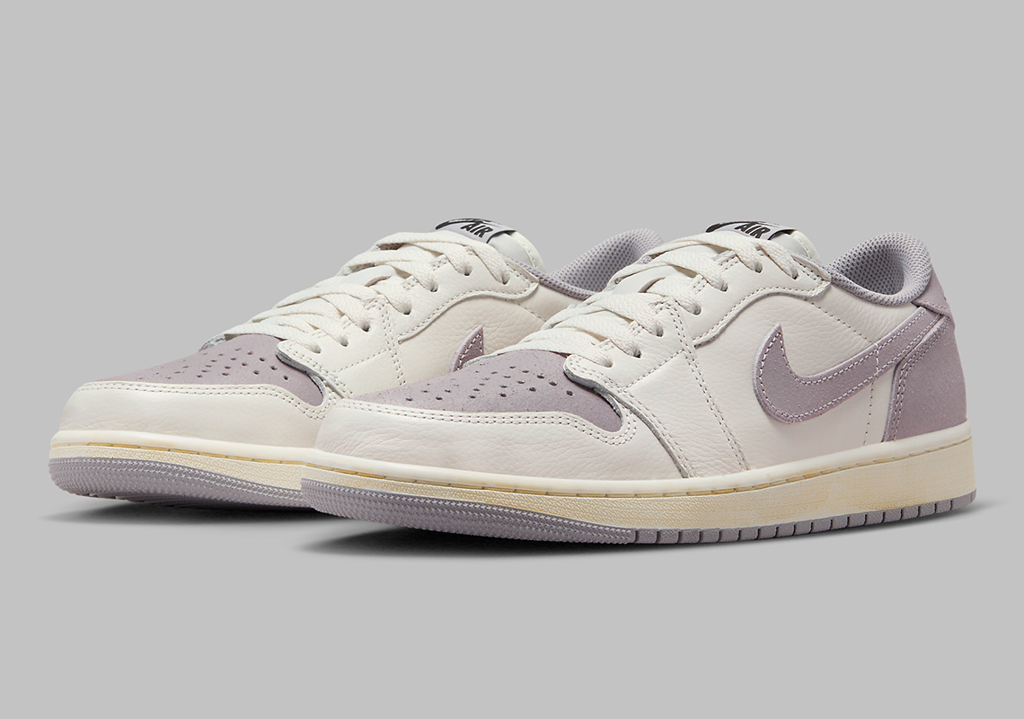 Official Images Of The Air Jordan 1 Low OG "Atmosphere Grey"