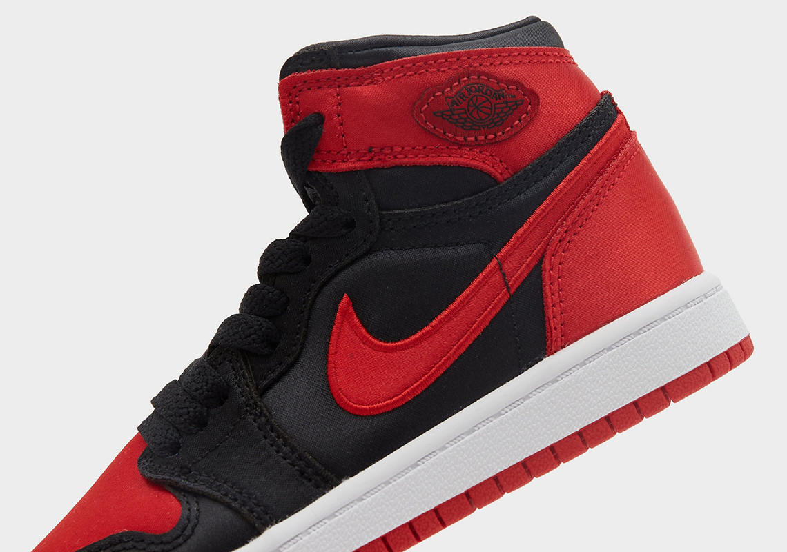 Air Jordan 1 Satin Bred Little Kids Preschool Fd5304 061 2