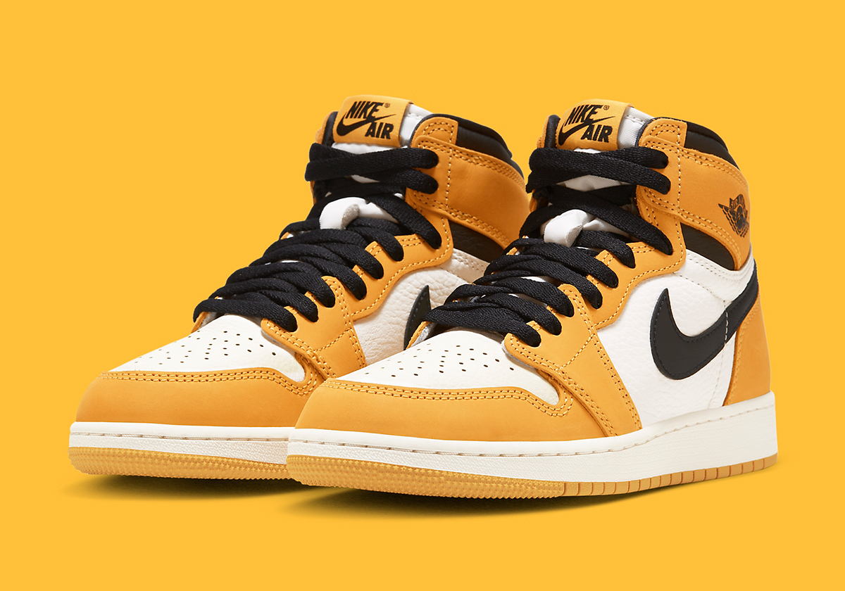 Air Jordan 1 Yellow Ochre Gs Fd1437 701 6