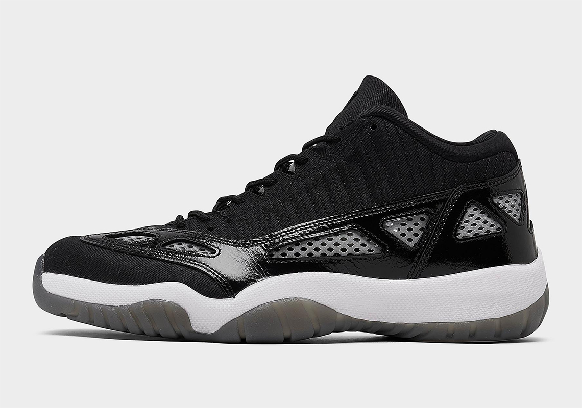 Air Jordan 11 Ie Low Black White 919712 001 Release Date 6