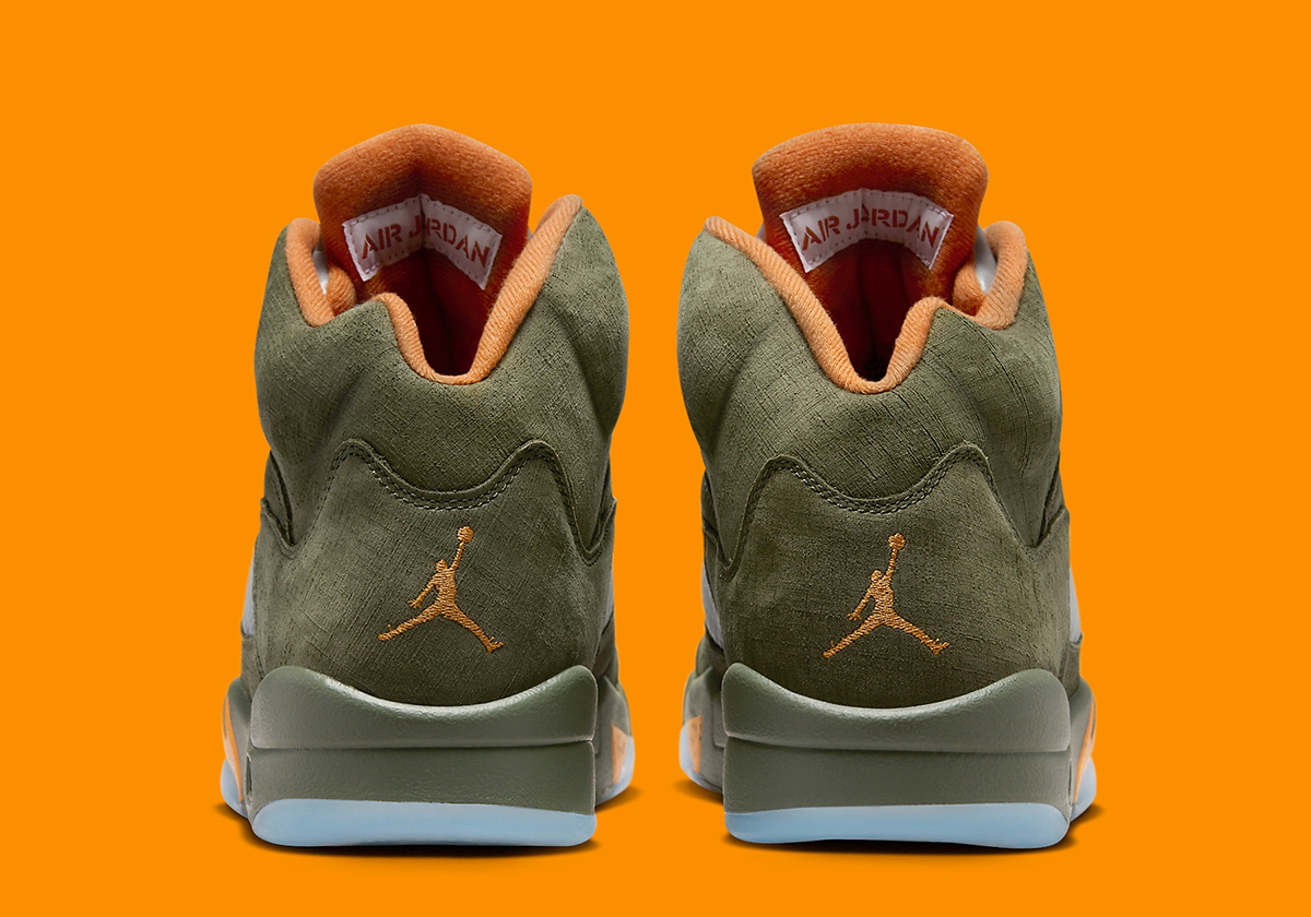 Air Jordan 5 Olive 3