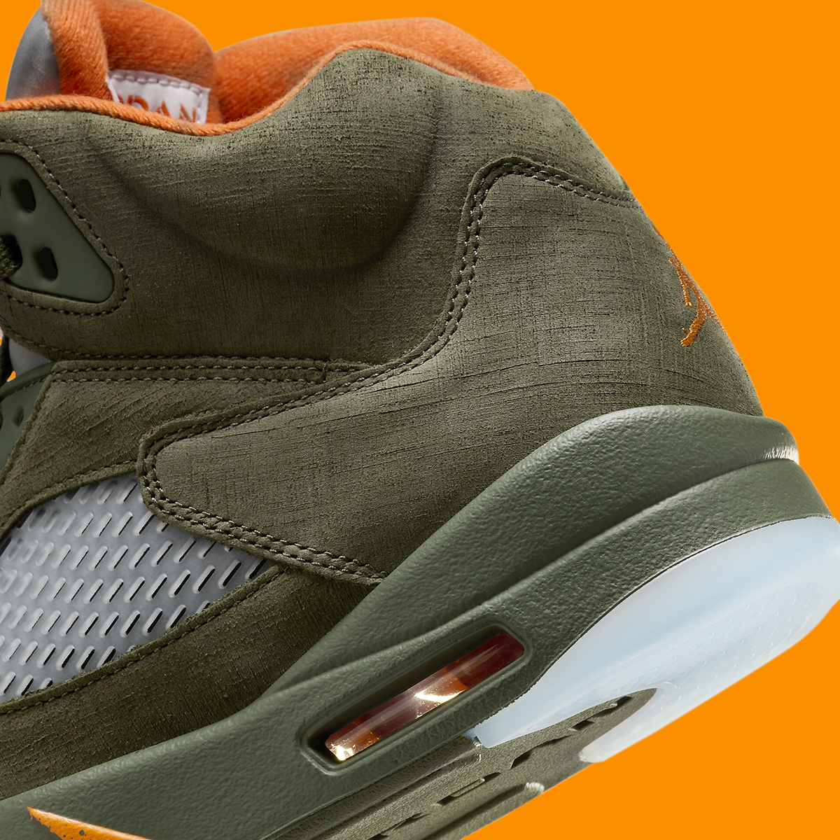 Air Jordan 5 Olive 4