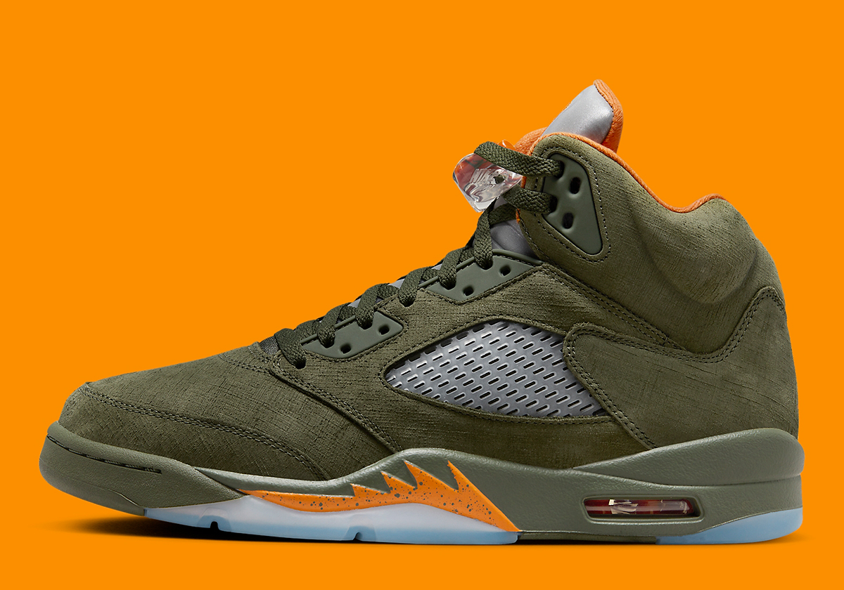 Air Jordan 5 Olive 6