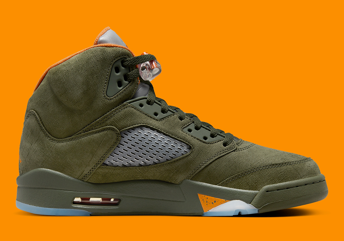 Air Jordan 5 Olive 7