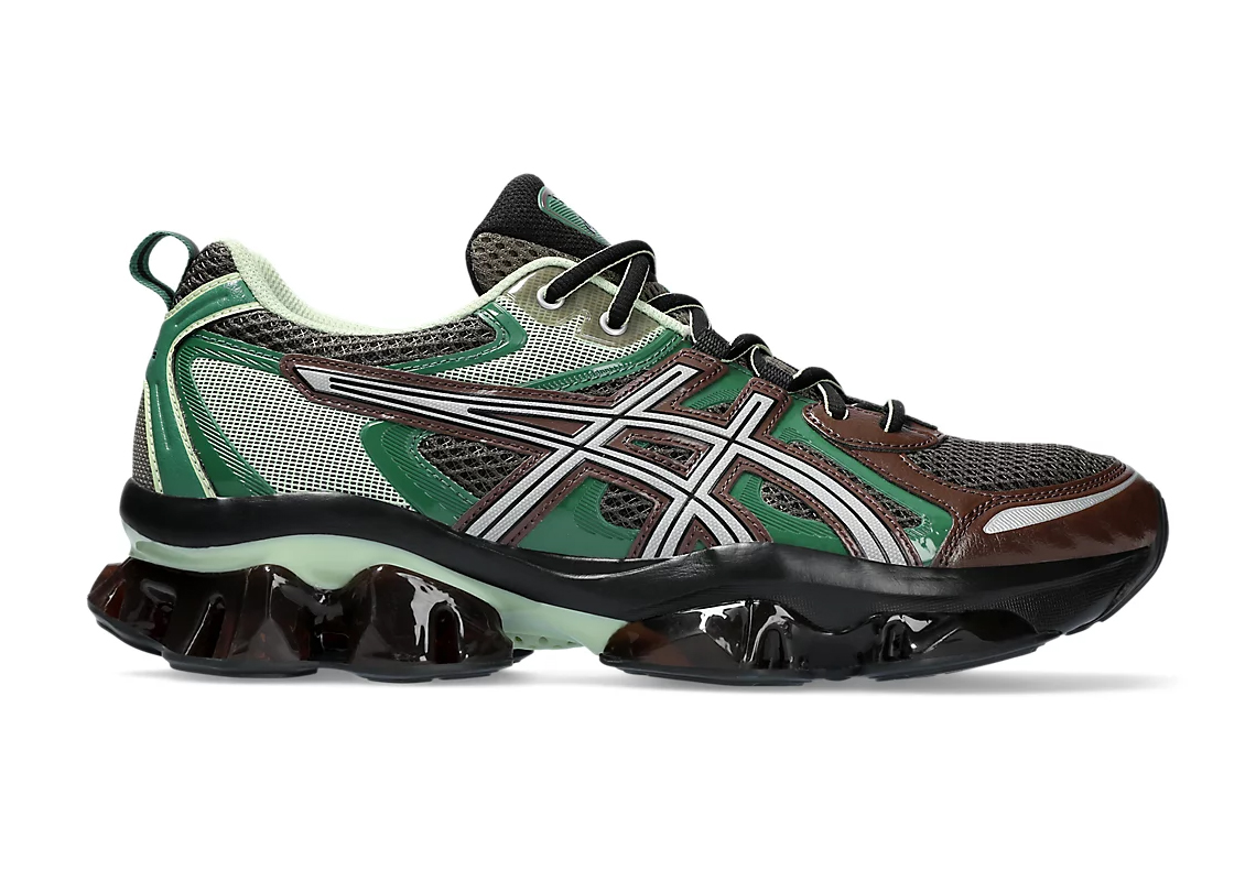 Asics Gel Quantum Kinetic Dark Sepia Shamrock Green 1203a270 251 1