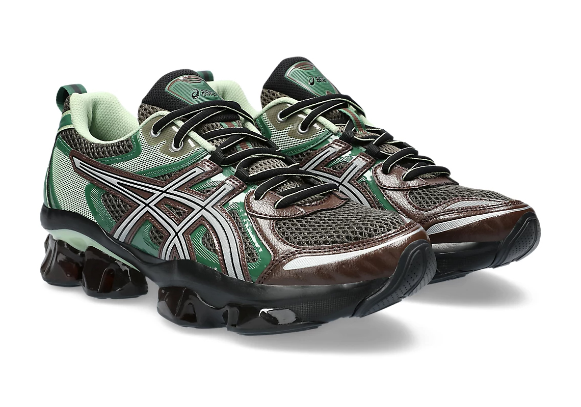 Asics Gel Quantum Kinetic Dark Sepia Shamrock Green 1203a270 251 6