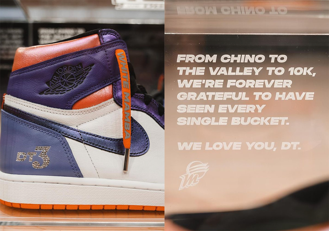 Diana Taurasi Receives Custom Air Jordan 1s In Honor Of Her 10K Career Points