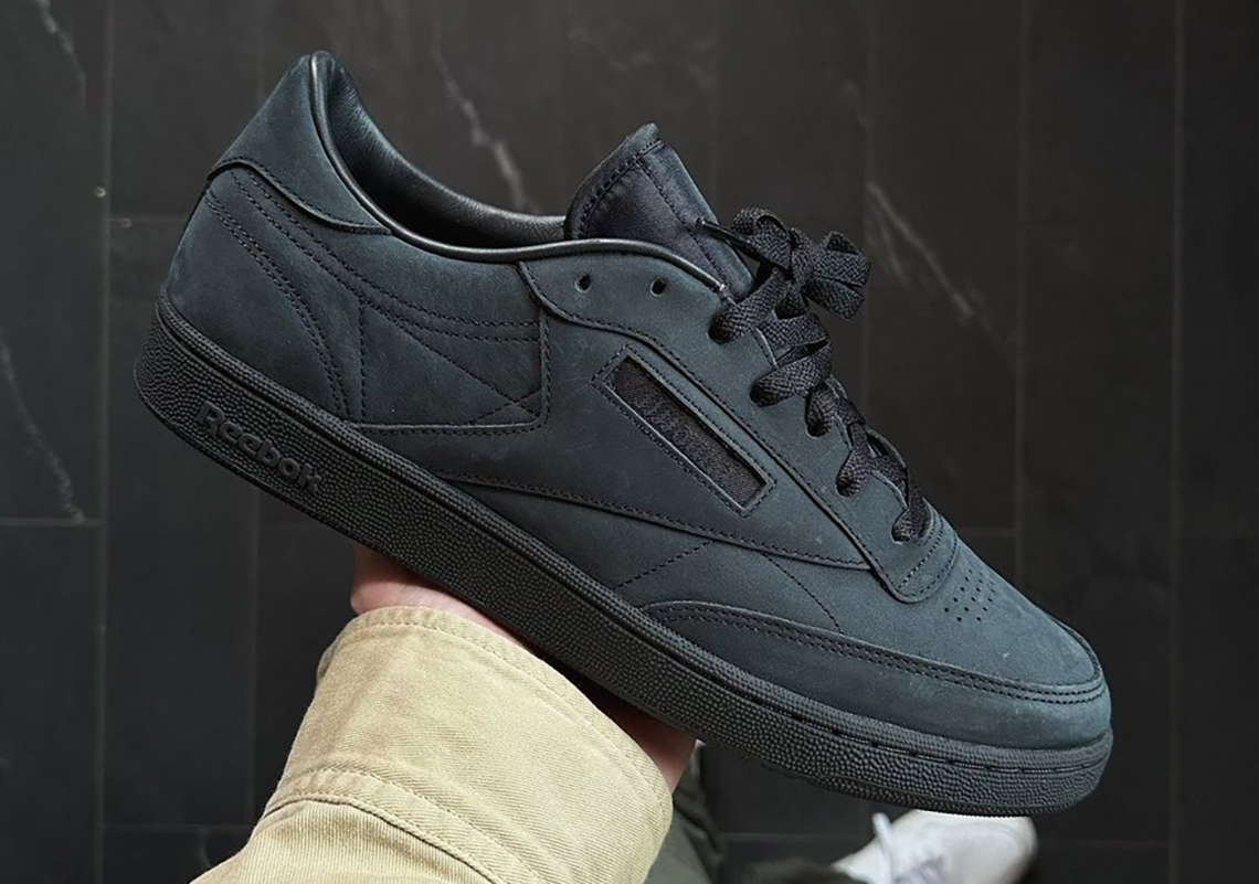 JJJJound Teases Blacked-Out Reebok Club C Collab