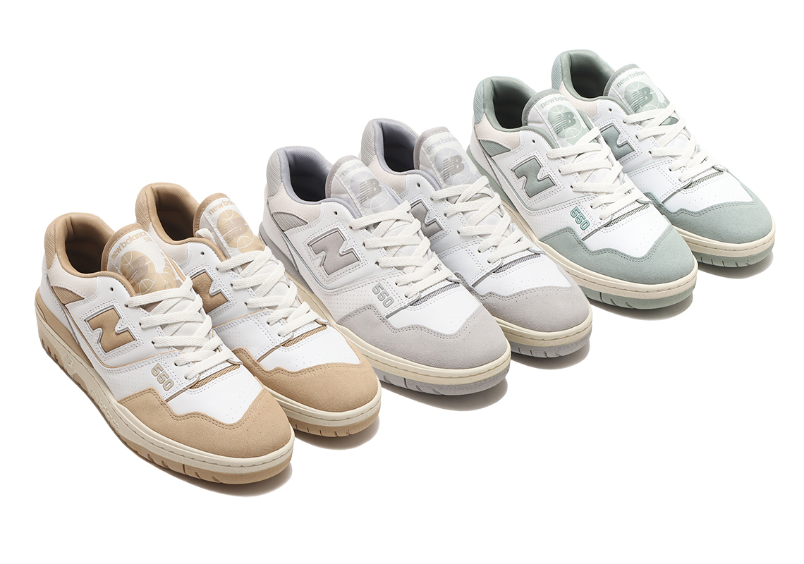 The New Balance 550 Prepares A Trio Of Fall-Based Hues