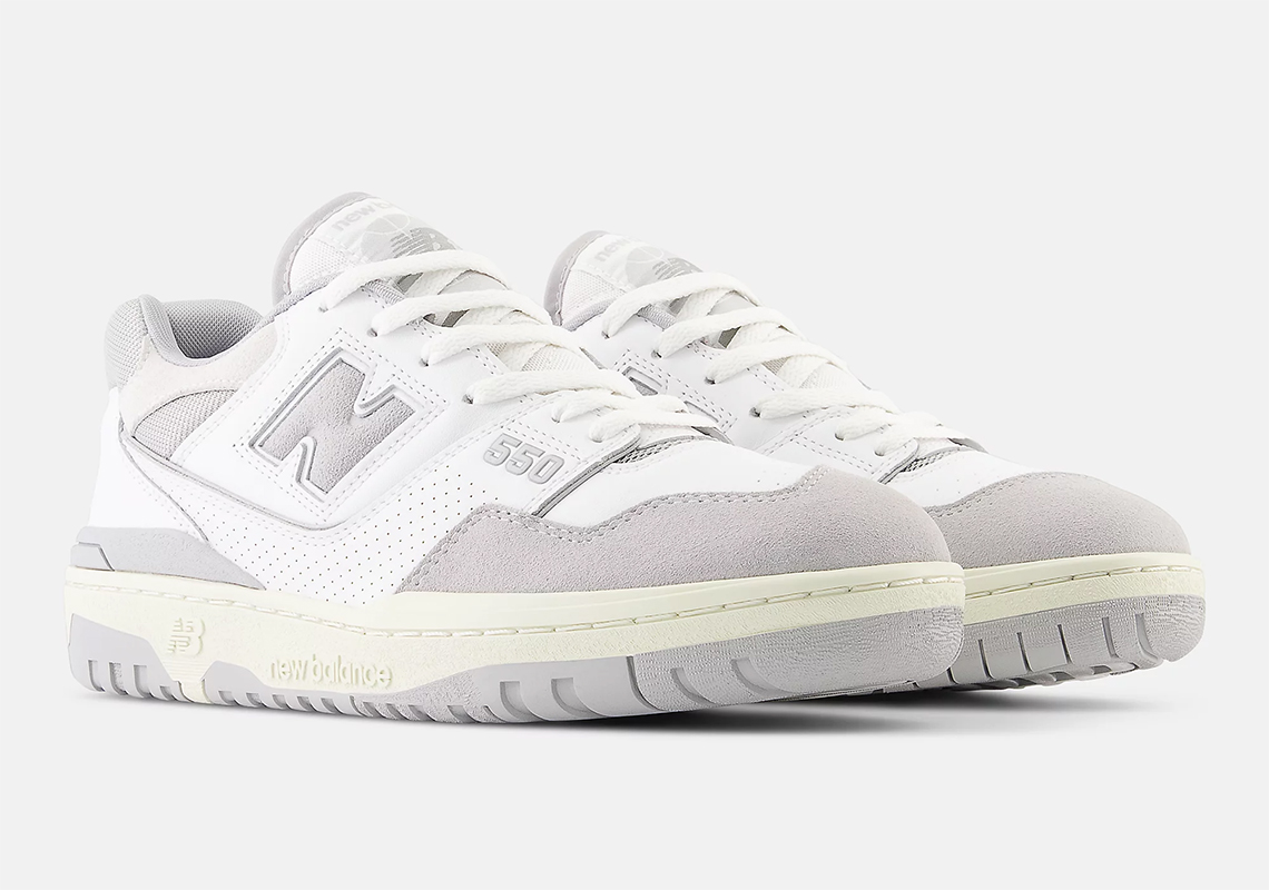 New Balance 550 White Grey Bb550nea 2