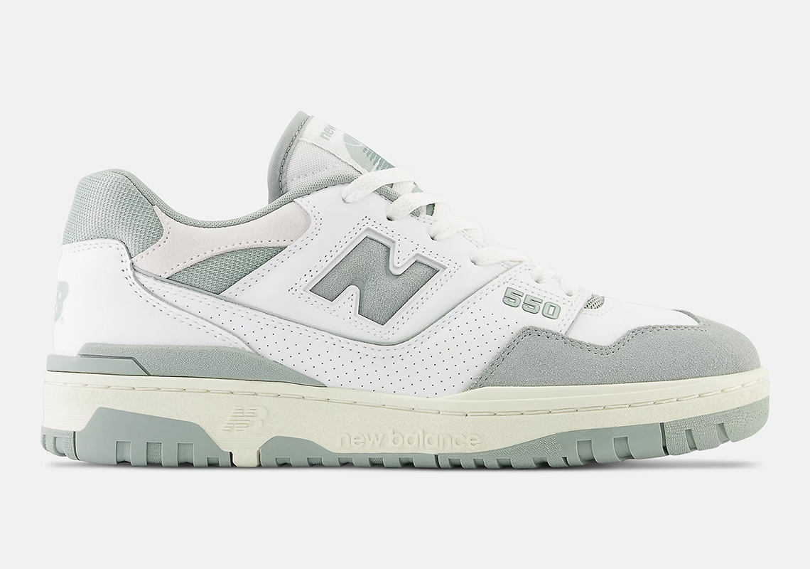 New Balance 550 White Seafoam Bb550ned 1